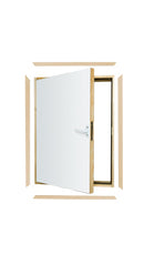 Trappe d'accès pour mur nain, DWK, Fakro - Disconst.com