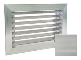 Grille de ventilation pour l'extérieur (Encastrement mince) - Disconst.com