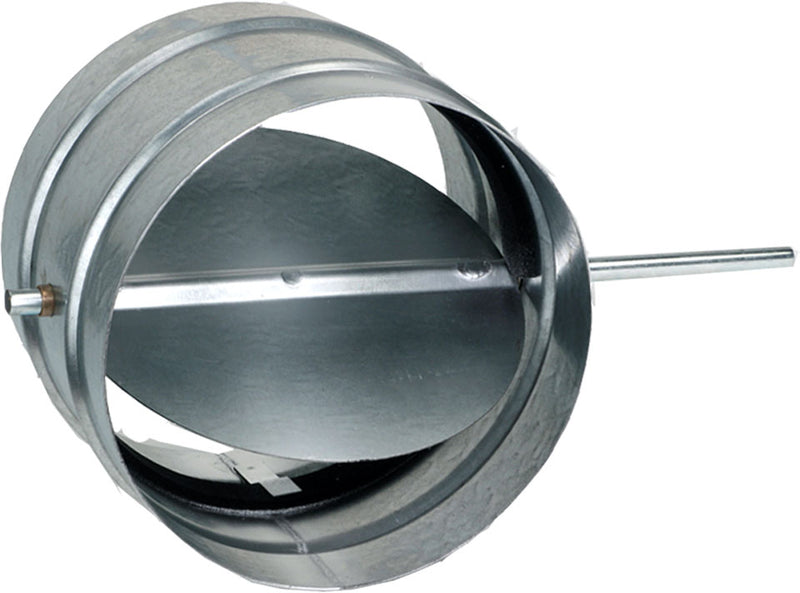 Volet motorisé rond en acier, 8'' diamètre, Trolec - Disconst.com